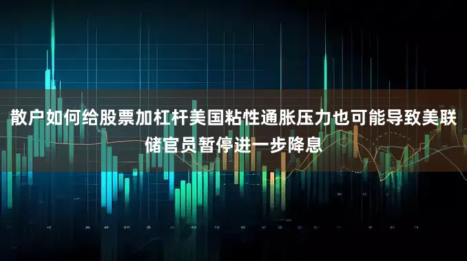 散户如何给股票加杠杆美国粘性通胀压力也可能导致美联储官员暂停进一步降息